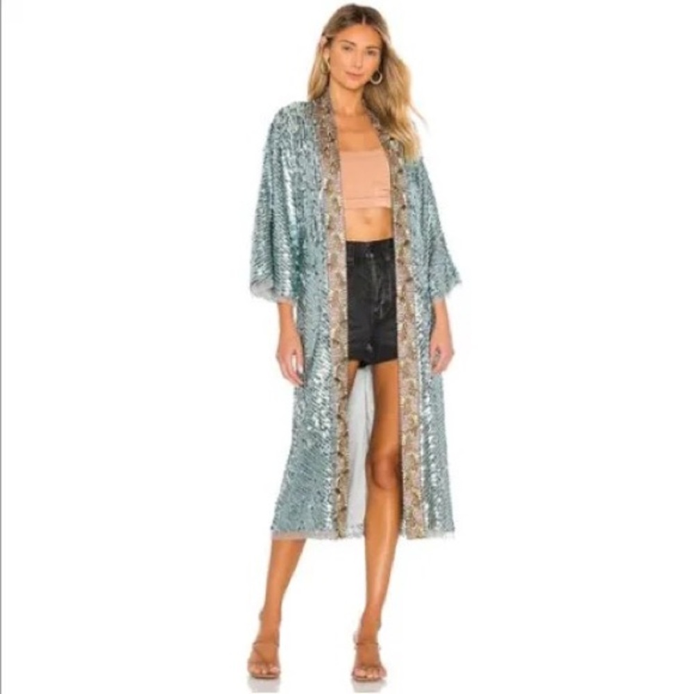 NWOT Free People Light Is Coming Duster - M ( Price Firm )